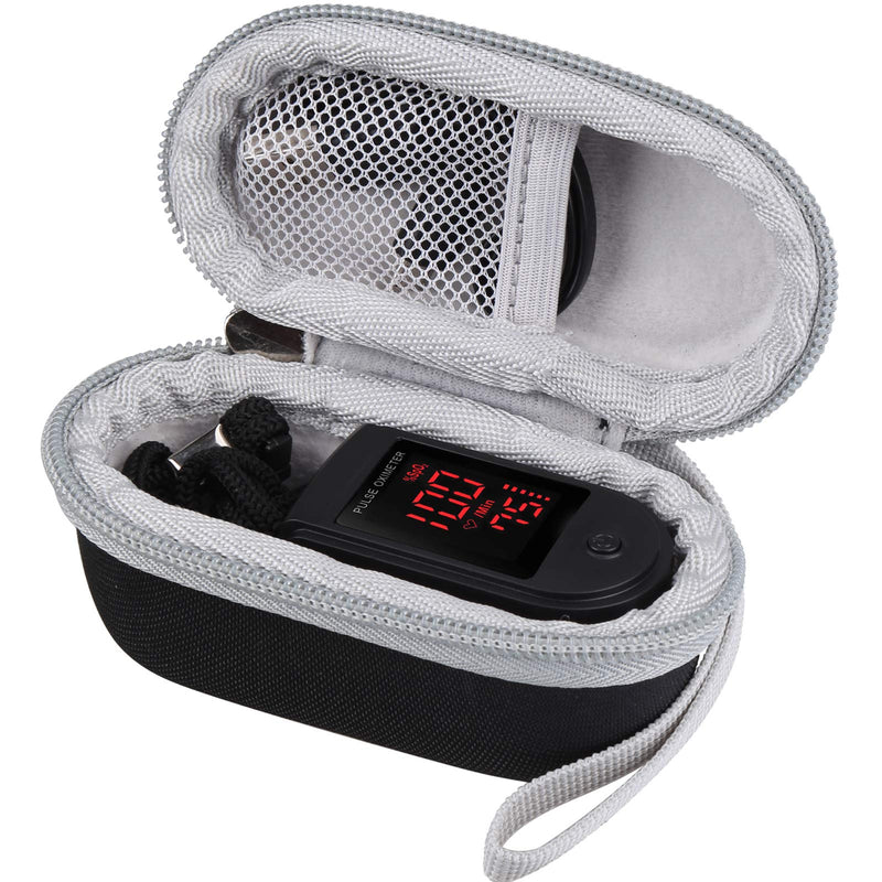 [Australia] - Aproca Hard Travel Storage Case, for Zacurate Pro Series Deluxe / Innovo Deluxe iP900AP Fingertip Pulse Oximeter (only case) 