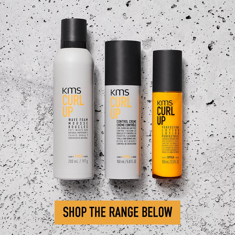 [Australia] - KMS Curlup Perfecting Lotion, for Curly, Frizzy Hair, 100 ml 