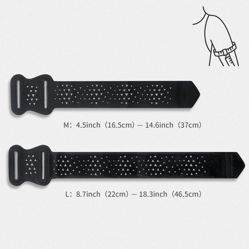 [Australia] - Insulin Pod Sensor Cover, Arm Band for Diabetic Adhesive Patch Protector | Adjustable (L) L 