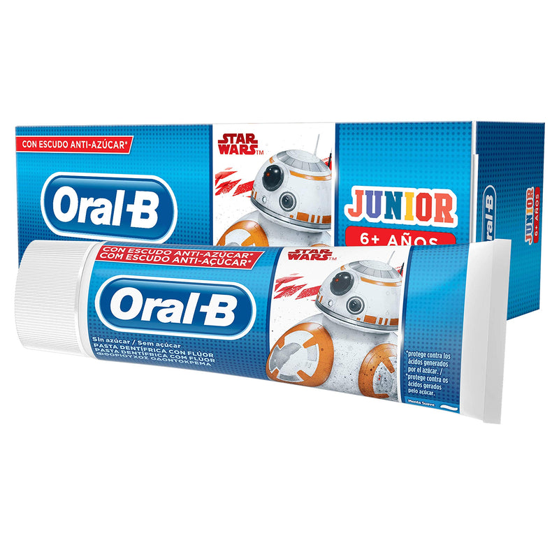 [Australia] - Oral-B Junior Star Wars Toothpaste + 6 Years, 75 ml 