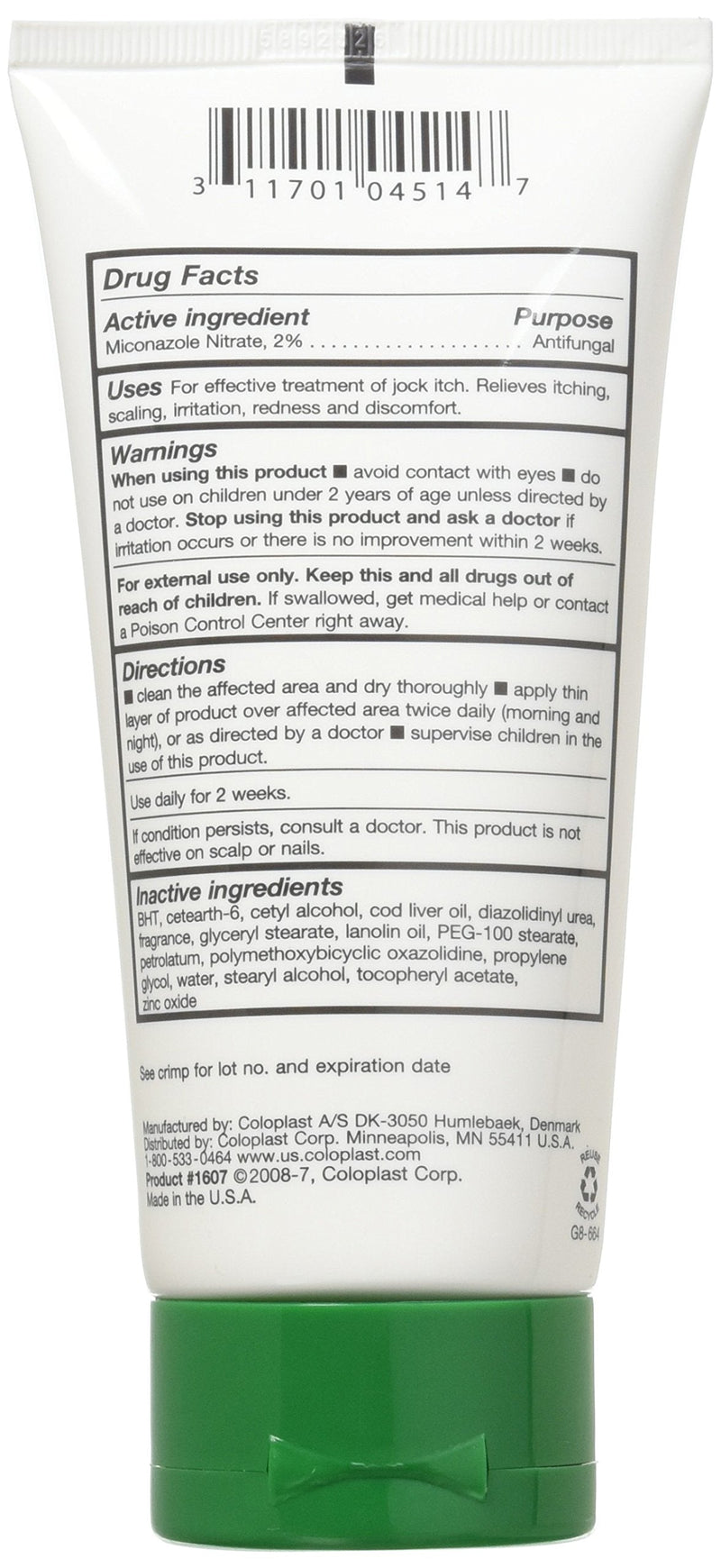 [Australia] - Baza Moisture Barrier Antifungal Cream 5oz (Pack of 2) 