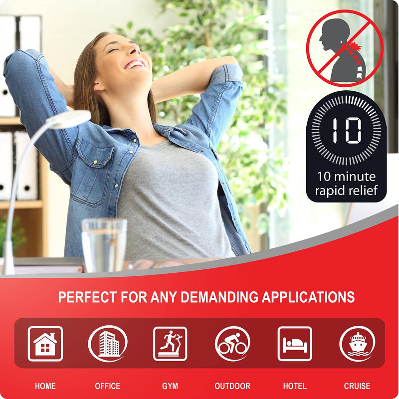 [Australia] - Cervical Neck Traction Device Inflatable Neck Stretcher for Neck Support & Neck Pain Relief, Neck and Shoulder Relaxer, Neck Curve Restorer, AJUVIA Neck Vitalizer™ 