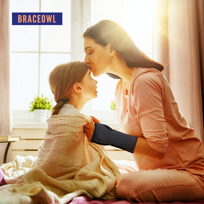 [Australia] - BRACEOWL Carpal Tunnel Wrist Brace, Night Wrist Sleep Support Splint - Fits Right Hand or Left Hand, Wrist Pain Relief, Wrist Support Brace for Women, Men 