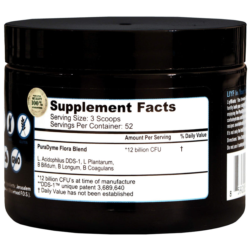[Australia] - PuraDyme LiyfBiotic Probiotic Digestion and Dietary Supplement - 2 Ounce Powder. by Lou Corona 