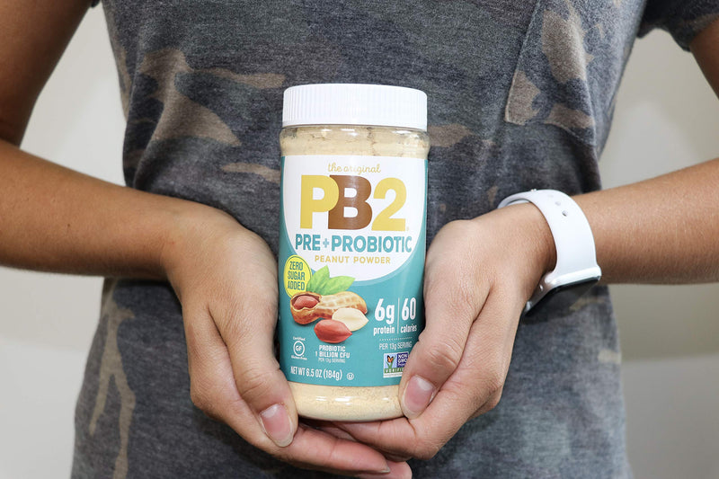 [Australia] - PB2 Peanut Butter Powder - No Sugar Added, Supplemented with Prebiotics + Probiotics, Gluten Free, Non-GMO [6.5 oz] 