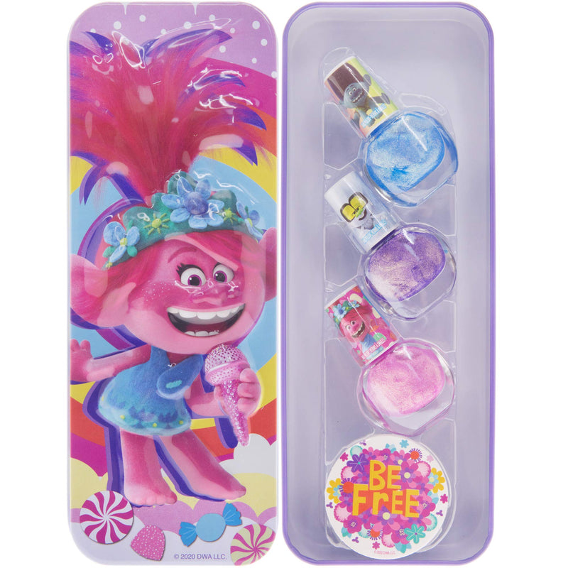 [Australia] - Townley Girl Trolls World Tour Nail Polish with Themed Purse, Age 3+, 3 Pack 