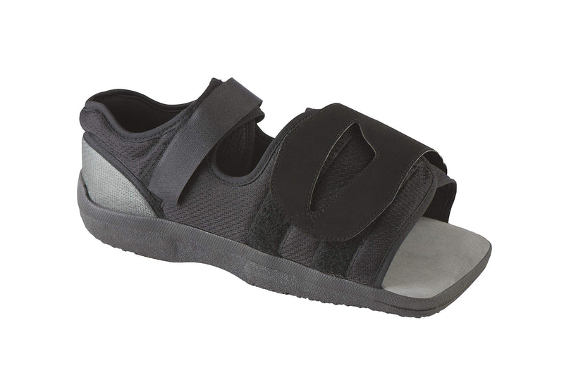 [Australia] - United Ortho Adjustable Post-Op Open Square Toe Shoe- Men's, Black, Small 