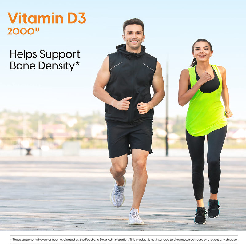 [Australia] - Doctor's Best Vitamin D3 2 000 IU Healthy Bones Teeth Heart Immune Support NonGMO GlutenFree Soy Free , 180 Count 