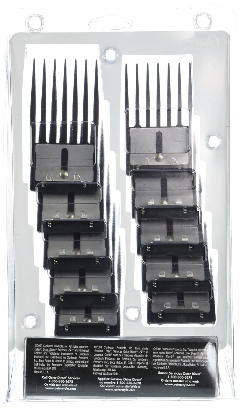 [Australia] - Oster Professional 10 Comb Set Specially Designed to Fit Oster Clippers. 