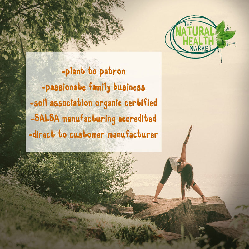 [Australia] - Organic Maca Root Capsules 600mg 120 Capsules by The Natural Health Market • Soil Association Organic Certified 