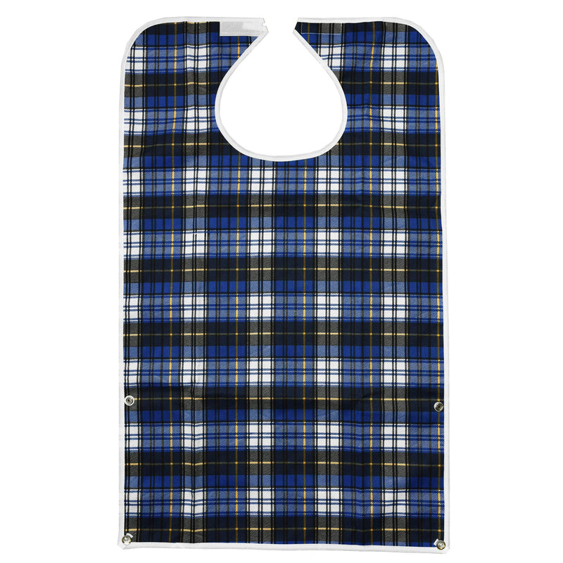 [Australia] - 3 Pack Adult Bibs with Crumb Catcher - Waterproof and Reusable Clothing Protectors for Elderly Men and Women 