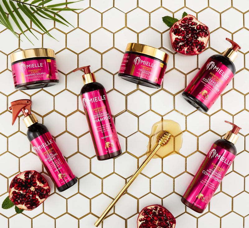 [Australia] - Mielle Organics Pomegranate & Honey Moisturizing and Detangling Conditioner for Type 4 Hair, 12 Ounces 