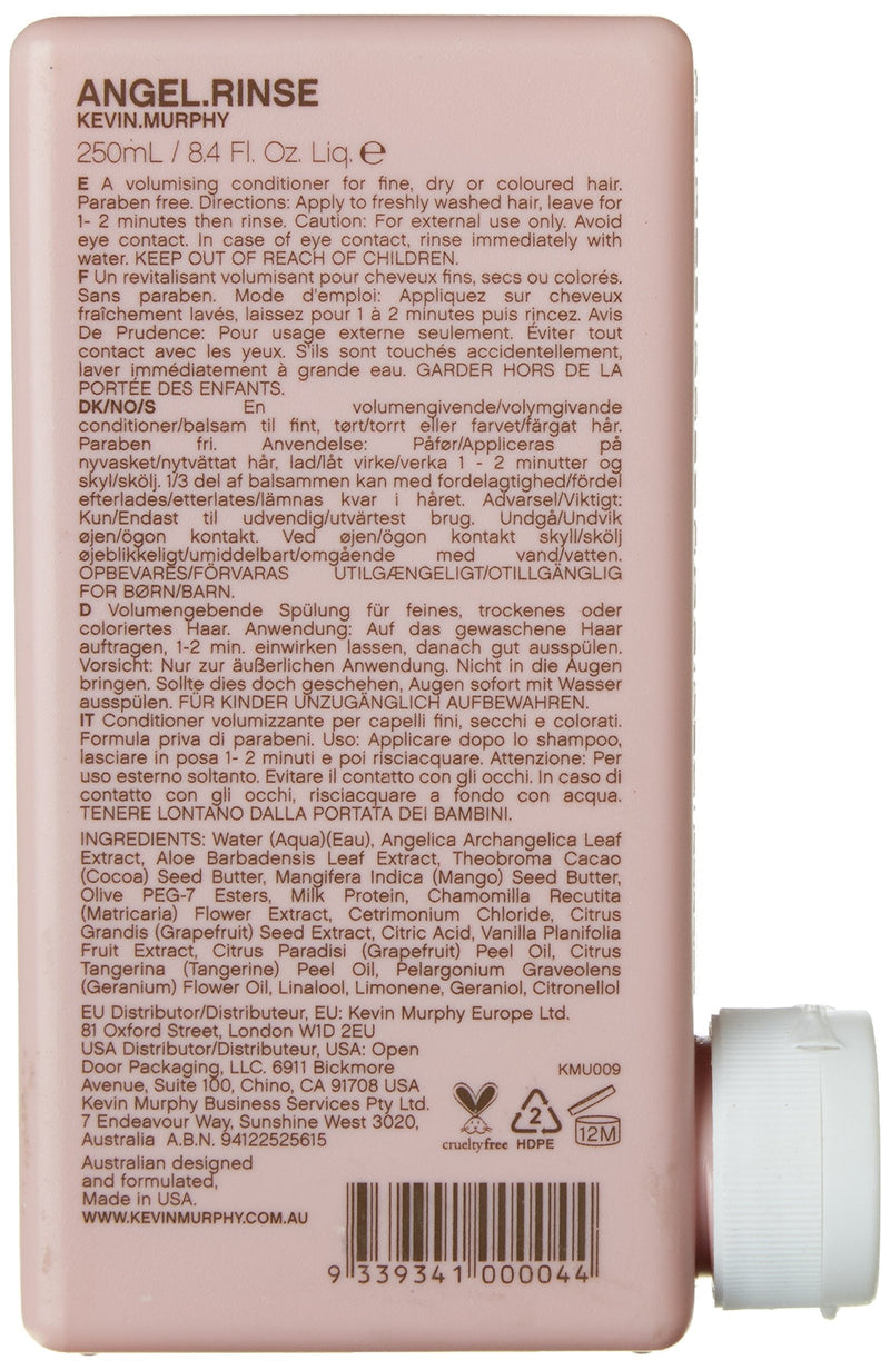 [Australia] - Kevin Murphy Angle.Rinse Volumising Conditioner, for Fine, Dry or Coloured Hair, Mango Scent, Paraben Free, Cruelry Free, 250ml 