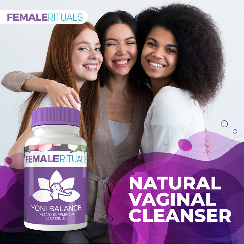 [Australia] - Female Rituals Yoni Balance Vaginal Tightening Pills with Kacip Fatimah, No Tightening Gel or Cream Needed - Vaginal Rejuvenation and Dryness Moisturizer 