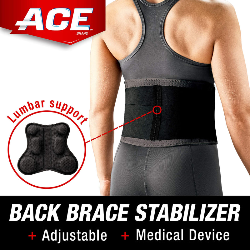 [Australia] - ACE Deluxe Back Stabilizer, with Lumbar Support, Back Brace, Doctor Developed, Adjustable, Helps with Herniated Discs and Sciatica 