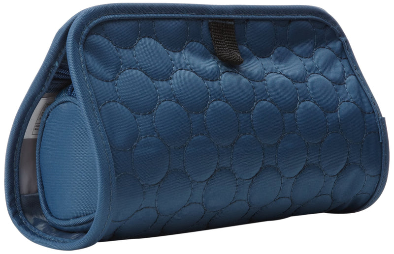[Australia] - Travelon Jewelry and Cosmetic Clutch Quilted, Steel Blue Quilted, One Size 