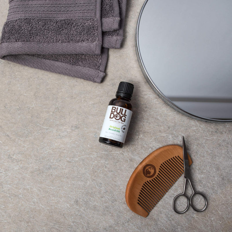 [Australia] - Bulldog Mens Skincare and Grooming Original Beard Oil for Men with Aloe, Camelina & Green Tea, 1 Fl. Oz. 