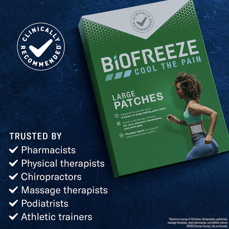 [Australia] - Biofreeze Pain Relief Patch, Large, 5 Patches 