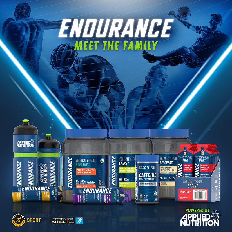 [Australia] - Applied Nutrition Endurance - Energy Drink Powder, Carbohydrates & Electrolytes, Quick Energy for Performance Sports (1.5kg - 30 Servings) (Orange Burst) Orange Burst 