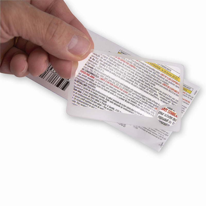 [Australia] - Carson Twin Pack 2.5x Power Credit Card Size Magnifiers with 6x Spot Lens (WM-01) 