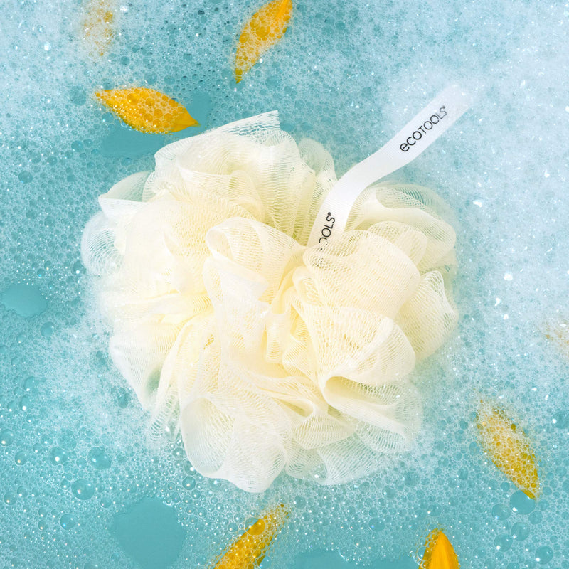 [Australia] - EcoTools Delicate Bath Sponge Assorted colors, Delacate Loofah Green, White, and Yellow (Pack of 6) 