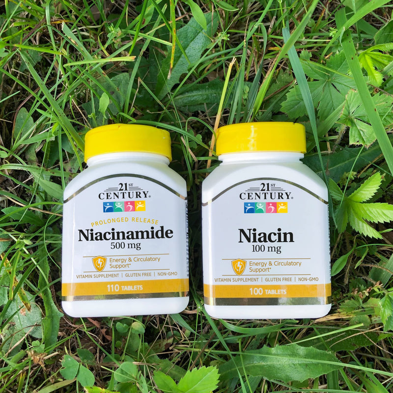[Australia] - 21st Century Niacinamide 500 mg Prolonged Release Tablets, 110-Count 