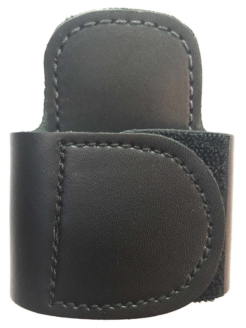 [Australia] - The BATCLIP (Black) - Premium Leather Handmade Clip-on Stethoscope Hip Holder; no More Neck Carrying, Loss, or Misplacement. Proudly Carry Your high-end Stethoscope with Taste and Style. Black 