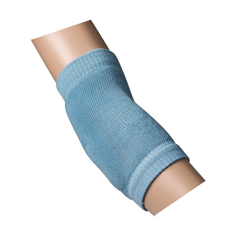 [Australia] - MABIS Heel and Elbow Brace for Tendinitis, Arthritis and Plantar Fasciitis with Gel Insert to Reduce Pressure and Enhance Support, Machine Washable, Pack of 2, Blue, Size Medium 