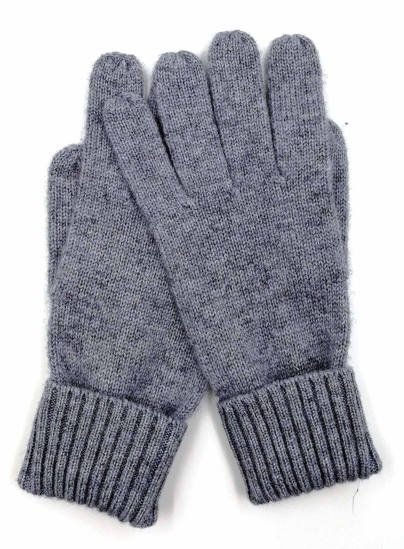 [Australia] - Mongolia Pure Cashmere Wool Women Woman Thick Luxury Touch Gloves Mittens (Light Grey) Light Grey 