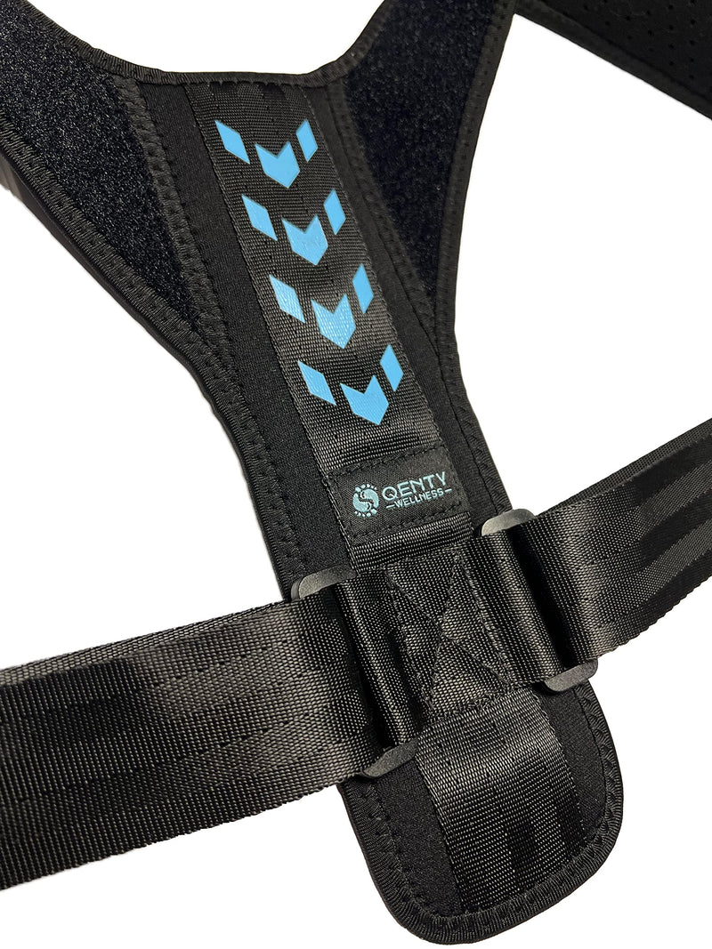 [Australia] - QW QENTY Wellness New Premium Posture Corrector & - Adjustable Scoliosis Back Support Brace - Pain Relief from Neck, Back & Shoulder 