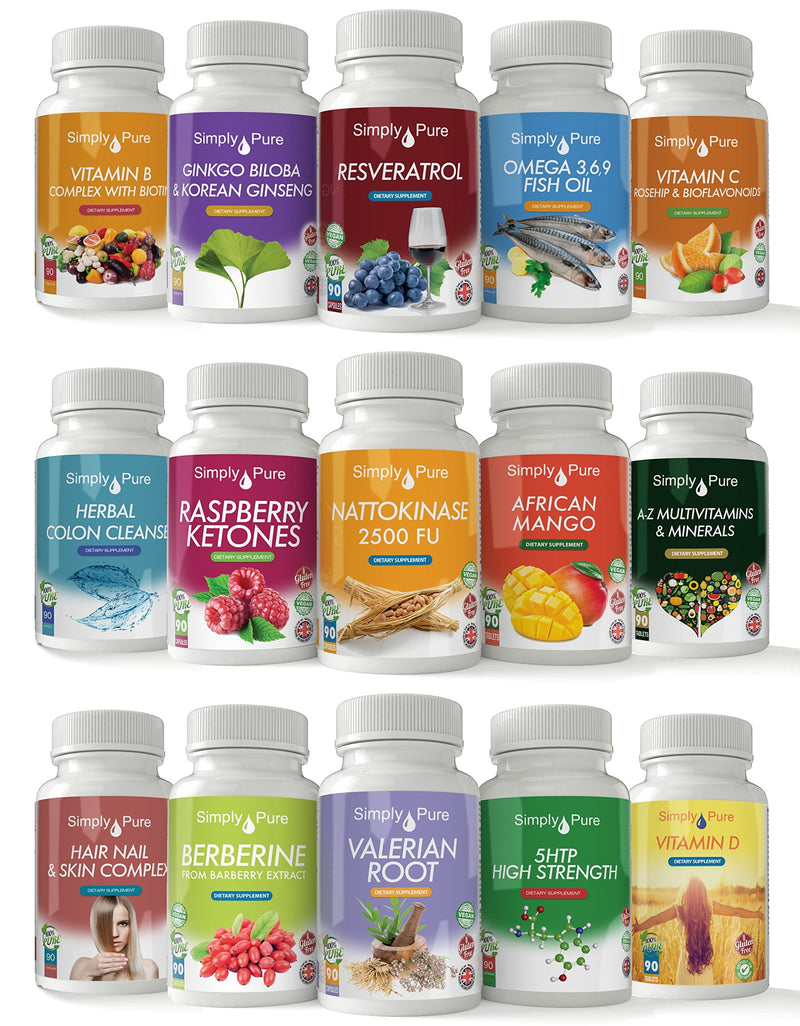 [Australia] - Simply Pure Wild Harvested Muira Puama Capsules x 90, 500mg, 100% Natural, Gluten Free, GM Free and Vegan. 