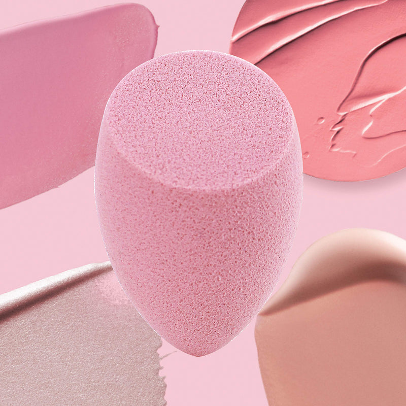 [Australia] - Real Techniques Cruelty Free Miracle Finish Sponge (Pack of 1) for a Natural Look, Ideal for Cream, Pressed Powder, & Liquid Blush, Latex Free (Packaging May Vary) 