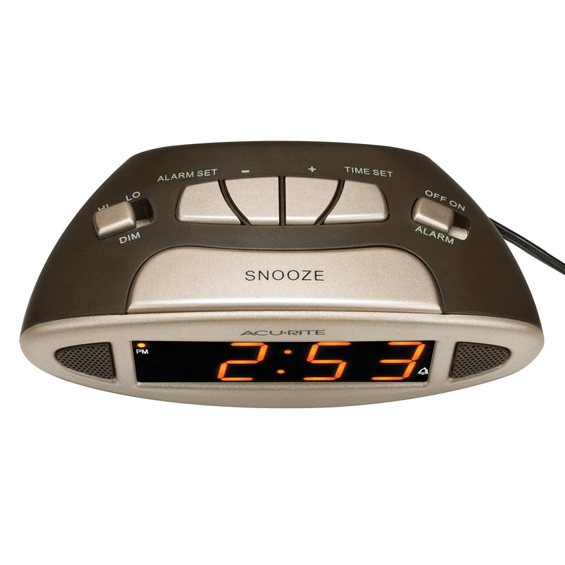 [Australia] - AcuRite 13027A Intelli-Time Digital Alarm Clock,Black 