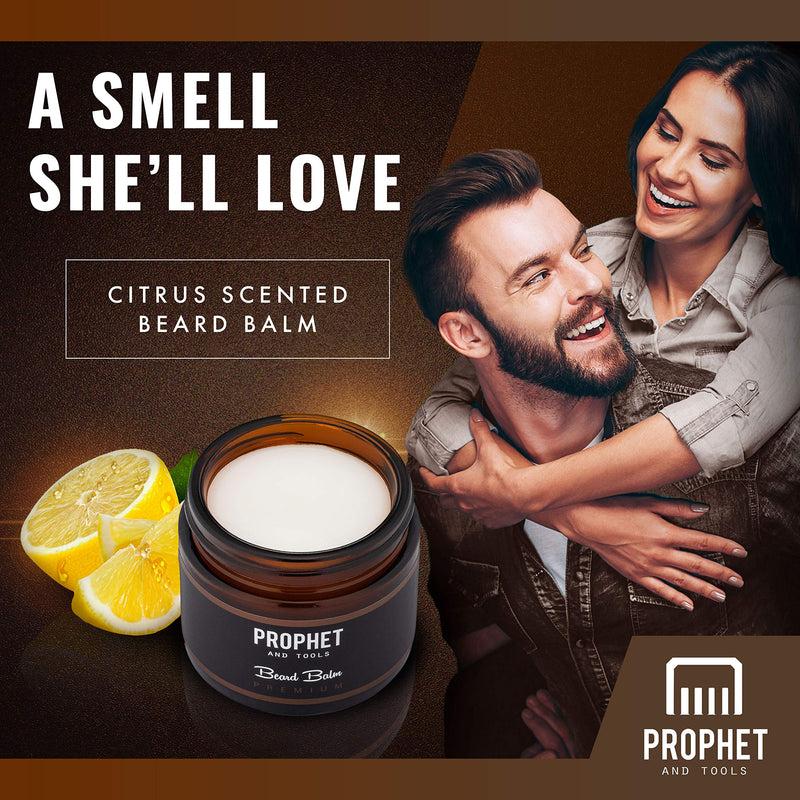 [Australia] - Styling Beard Balm - Organic and Moisturizing Beard Butter with 12 Hour Hold | Works with All Ethnicities & Hair Colors | Reduces Skin Irritation & Flaking - Invigorates Beard Growth 