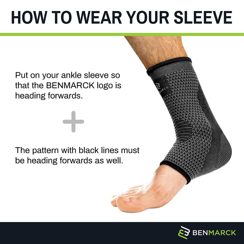 [Australia] - Achilles Tendon Support Brace, Plantar Fasciitis Sock, Ankle Compression Sleeve For Running, Tendonitis and Flat Feet Relief Gray Black Unisize 