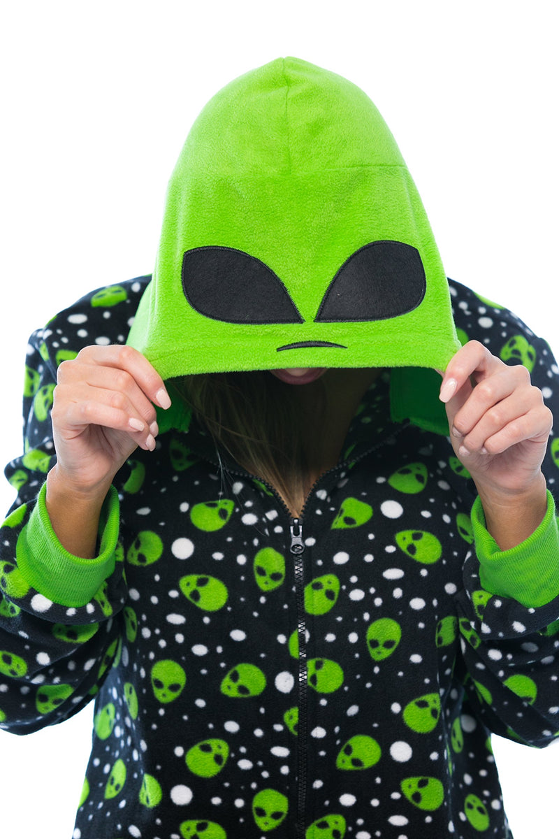 [Australia] - Just Love Adult Onesie Pajamas X-Small Alien 