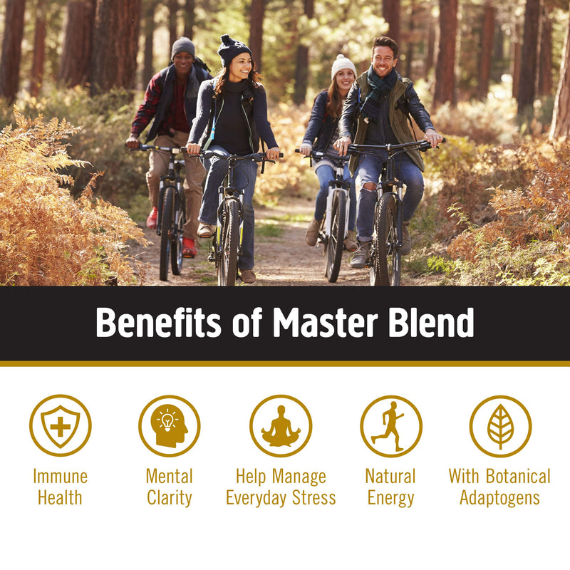 [Australia] - Om Mushroom Superfood Master Blend Mushroom Powder Suppplement, 3.17 Ounce, 34 Servings, 10 Mushroom Complex, Lions Mane, Chaga, Cordyceps, Reishi Extract Adaptogens for Vibrant Health, Immune Support Master Blend Powder 3.17 Ounce (Pack of 1) 