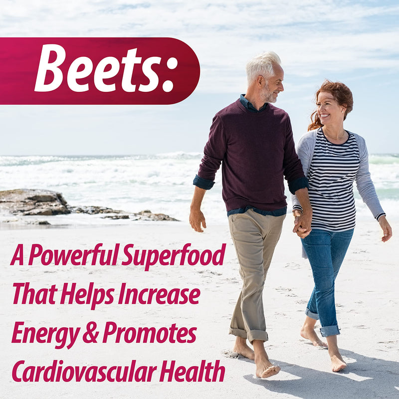 [Australia] - Country Farms Bountiful Beets Root Capsules, Wholefood Beet Extract Superfood, Natural Nitric Oxide Booster, Circulation and Immune Support, 90 Count, 90 Servings 