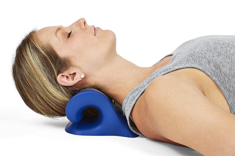 [Australia] - ComforTrac Wave Cervical Traction Neck Support & Stretcher – Made in USA, Provides Ergonomically Correct Support for Relief of Pain, Headaches, Cervicalgia, TMJ & Spine Alignment 