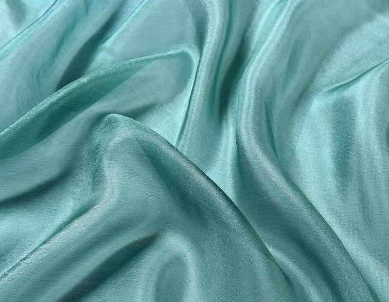 [Australia] - Invisible World Women's 100% Silk Scarf Rose Flower Green 