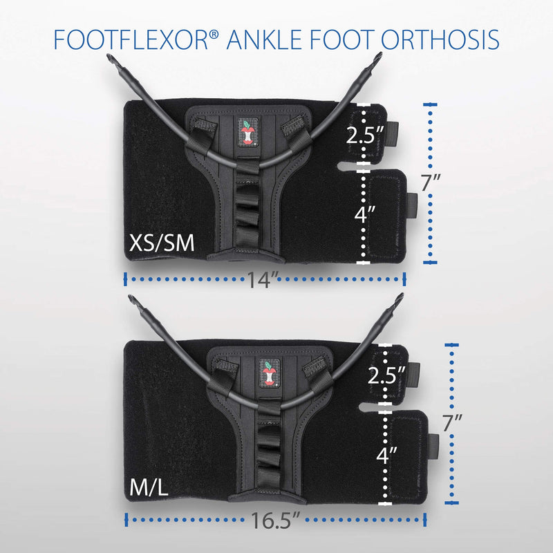 [Australia] - Core Products FootFlexor AFO Foot Drop Brace - Universal Medium/X-Large (Pack of 1) 
