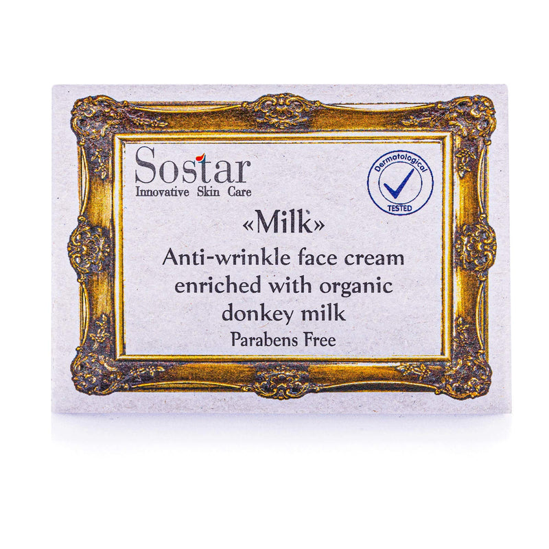 [Australia] - Sostar Anti-Wrinkle Face Day Cream with Donkey Milk ‚Äì Intensive Natural Anti-Aging Face Cream That Reduces Signs Of Ageing - Suitable for Mature & All Skin Types. 