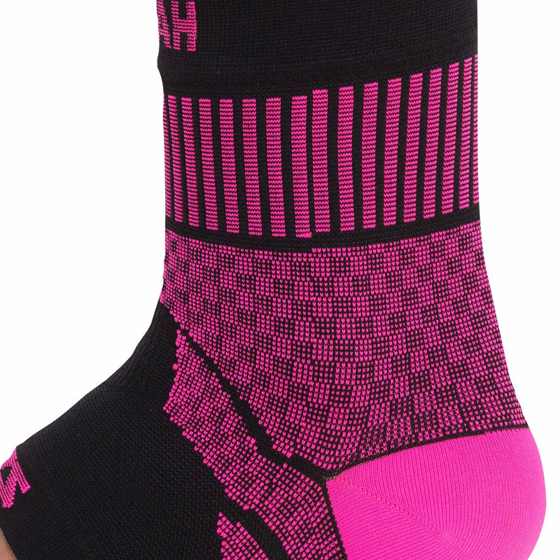 [Australia] - Zensah Ankle Support - Compression Ankle Brace - Great for Running, Soccer, Volleyball, Sports - Ankle Sleeve Helps Sprains, Tendonitis, Pain Medium Neon Pink 