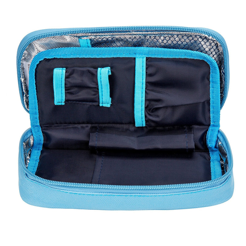 [Australia] - ONEGenug Isothermal Diabetes Medical Cool Bag Insulin Bag for Diabetes Syringes, Insulin and Drugs Blue 