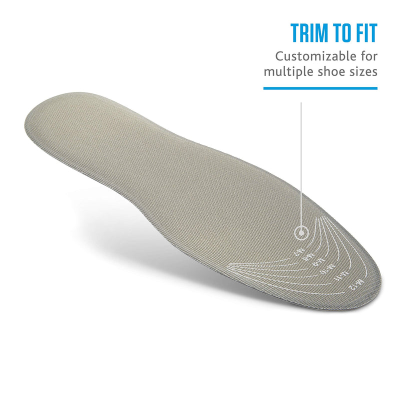 [Australia] - Sof Sole Women's Memory Plus Comfort Full-Length Insole 5-11 Grey 