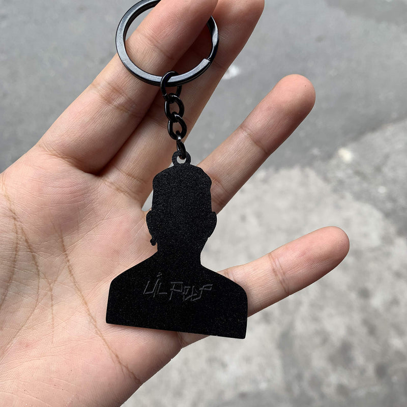 [Australia] - TripleHub Lil Peep Keychain Remembering Legendary Rapper Commemorative Gift for Lil Fans 