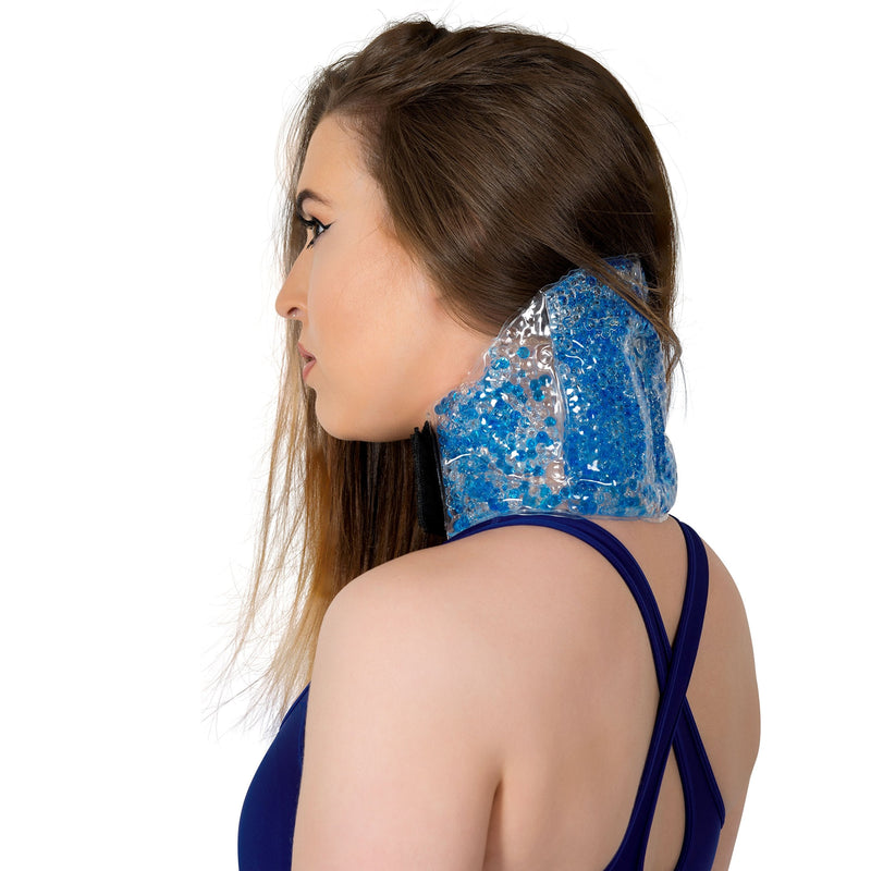 [Australia] - Zhu-Zhu Multi-Purpose Hot & Cold Pack Therapeutic Gel Beads - Neck, Joint, Shoulder & Back Pain Relief Wrap - Sports Injury Heat Therapy Pad 