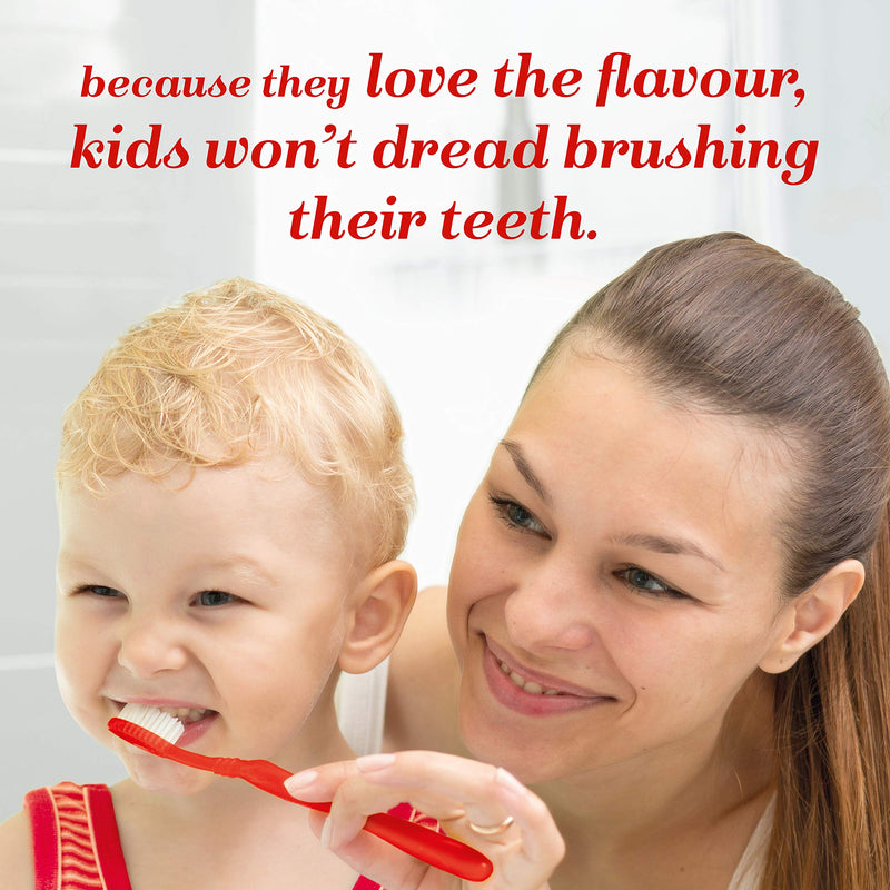 [Australia] - Punch & Judy - Simply Strawberry Flavour Toothpaste, Fluoride 1,400 ppm, 3+ Years, Sugar Free, 50ml 79 g (Pack of 1) 