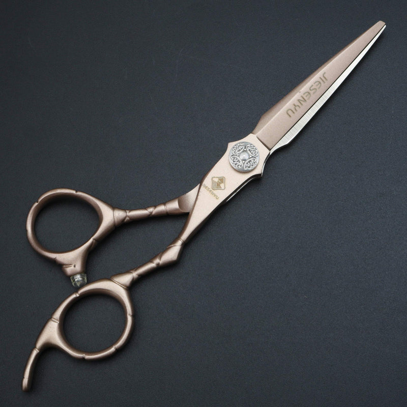 [Australia] - JIESENYU 6 Inch Japanese Hairdressing Scissor Professional Barber Scissors Cutting Thinning Hair Shear Salon Tool Cutting Wet and Dry Hair (Set-1) Set-1 