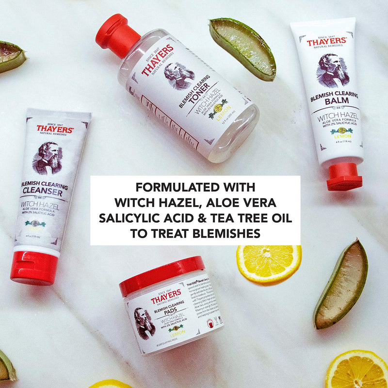 [Australia] - THAYERS Alcohol-Free Witch Hazel Blemish Clearing Pads, 60 Pads THAYERS Alcohol-Free Witch Hazel Blemish Clearing Pads, 60 Pads 